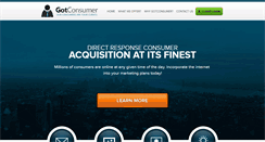 Desktop Screenshot of gotconsumer.com